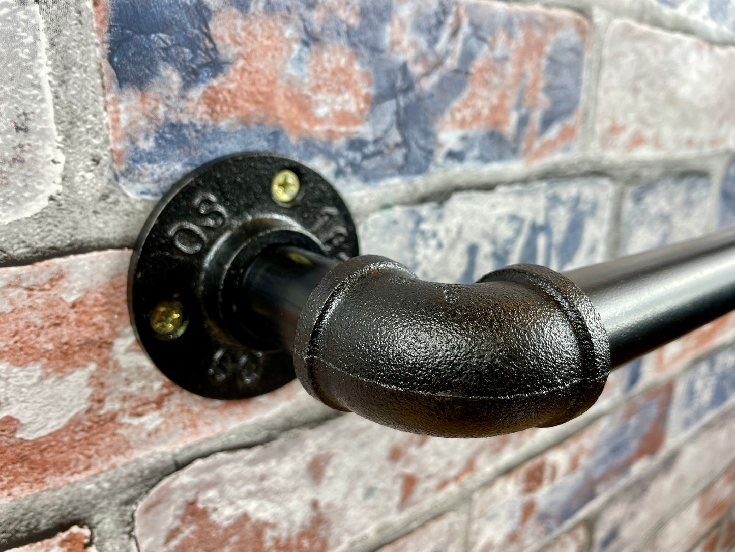 Industrial Style Pipework Angled Toilet Roll Holder
Made to order industrial style metal pipework toilet roll holder in a choice of colours