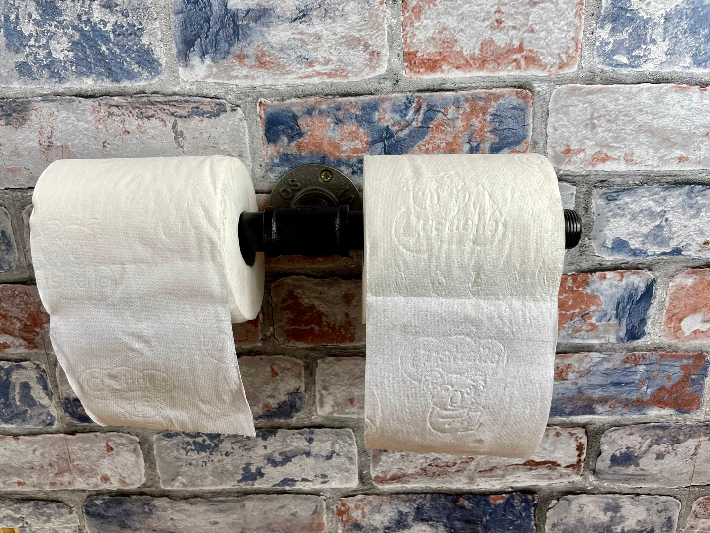 Industrial Style Pipework Double Toilet Roll Holder
Made to order industrial style metal pipework double toilet roll holder in a choice of colours. Free UK delivery by Splintered