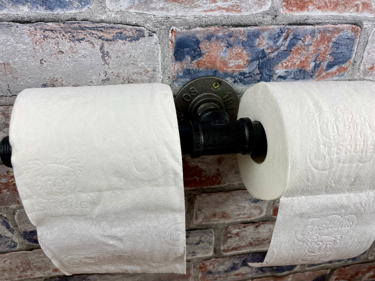 Industrial Style Pipework Double Toilet Roll Holder
Made to order industrial style metal pipework double toilet roll holder in a choice of colours. Free UK delivery by Splintered