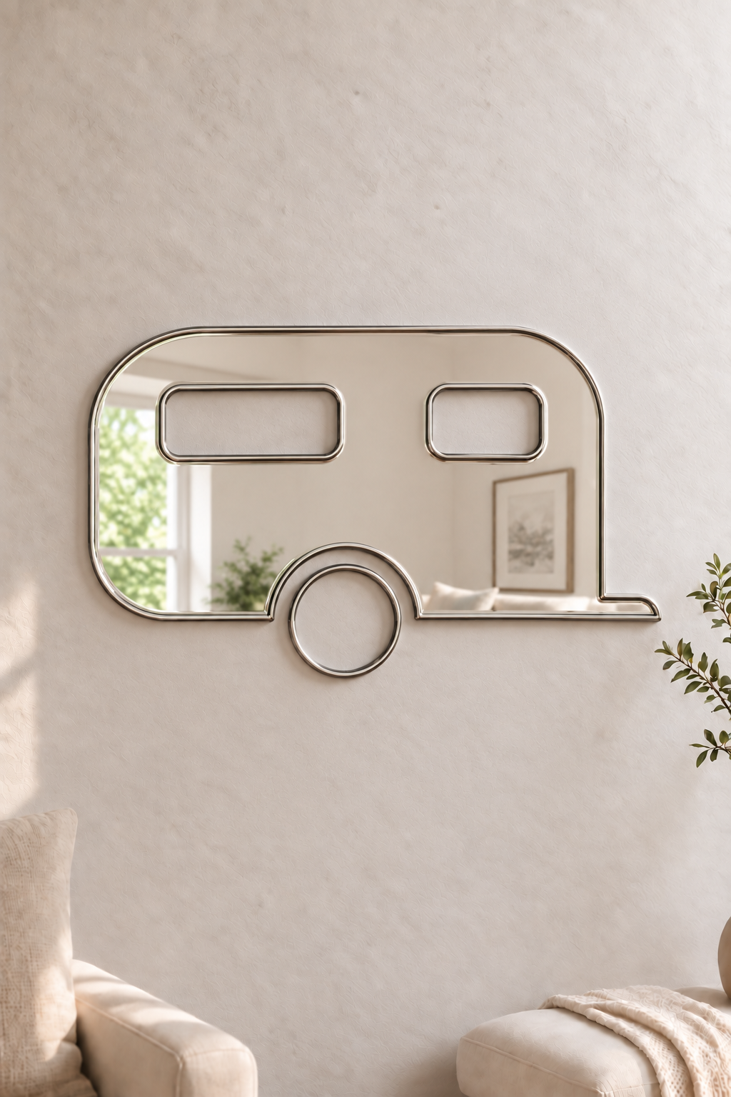 Caravan 2pc Acrylic Mirror

Bring your favorite animal into your home decor with this 2pc caravan acrylic mirror. Its playful design is perfect for anywhere around the home