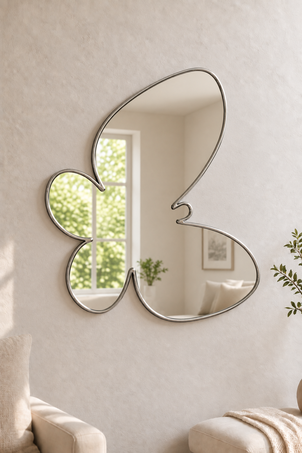 Butterfly Acrylic Mirror

Bring your favorite animal into your home decor with this Butterfly Mirror shaped acrylic mirror. Its playful design is perfect for anywhere around the home