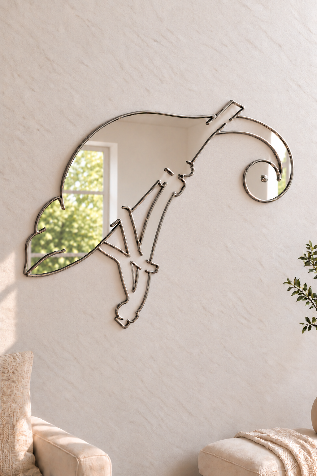 Chameleon Acrylic Mirror

Bring your favorite animal into your home decor with this Chameleon Mirror shaped acrylic mirror. Its playful design is perfect for anywhere around the home