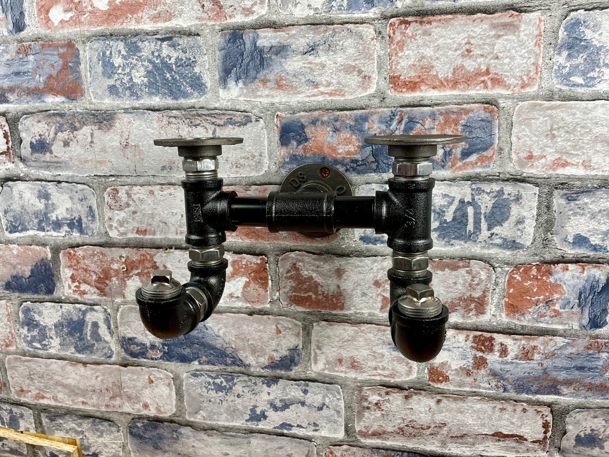 Industrial Style Metal Pipework Coat Hooks Set

Chunky and super sturdy, these metal coat hook sets come fully built and ready to attach to your wall. Perfect from coats, scarves, hats, keys and more.