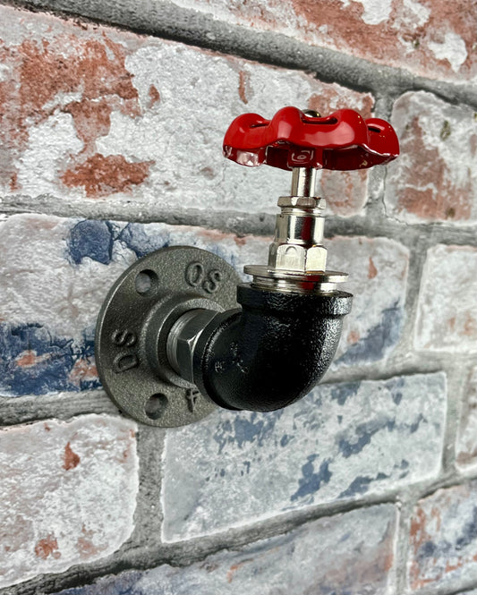 Industrial Style Metal Pipework Coat Hooks

Chunky and super sturdy, these metal coat hooks come fully built and ready to attach to your wall. Free UK delivery by Fandomonium