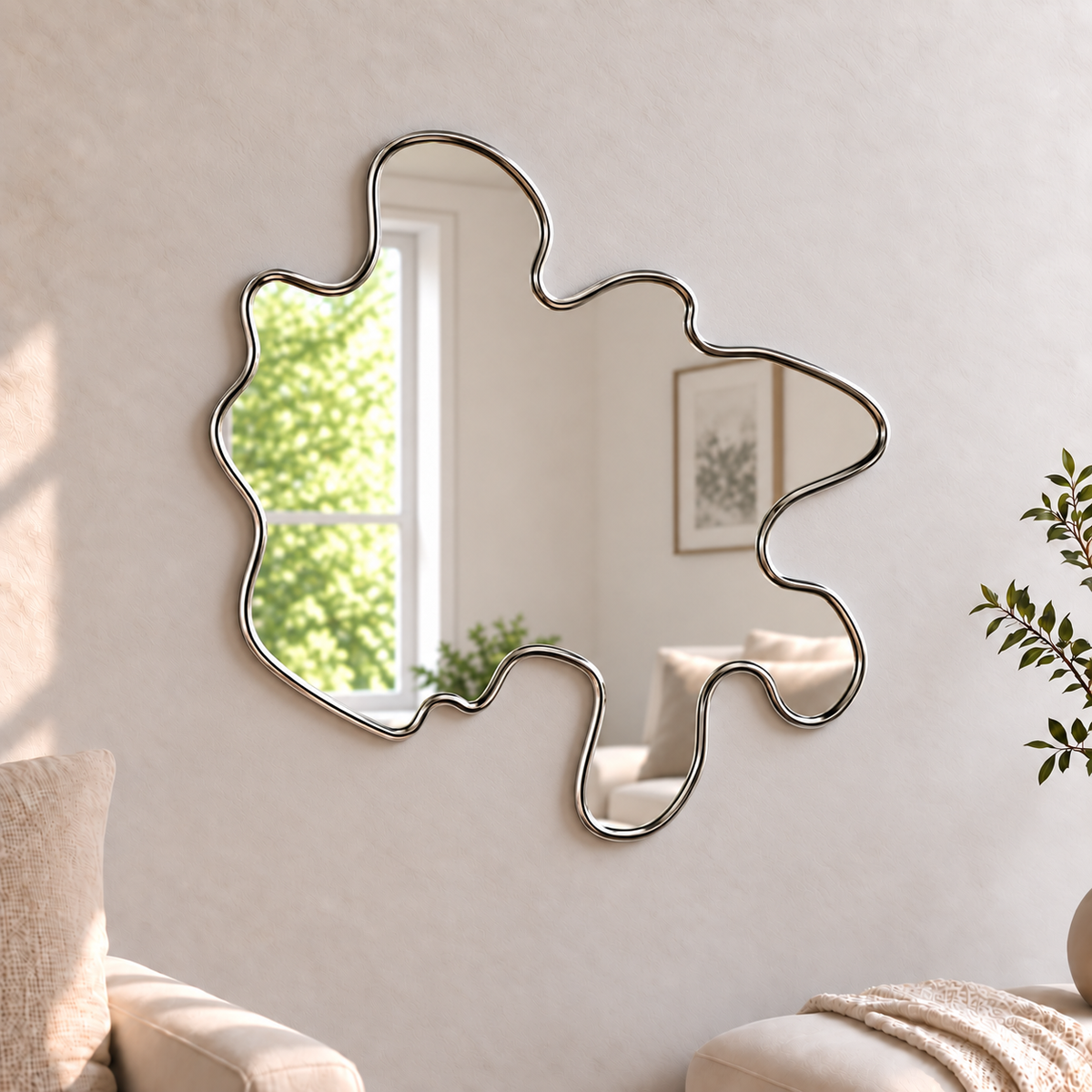 Splash Acrylic Mirror

Add a fun and unique mirror to anywhere around the house with this splash shaped acrylic mirrors.
