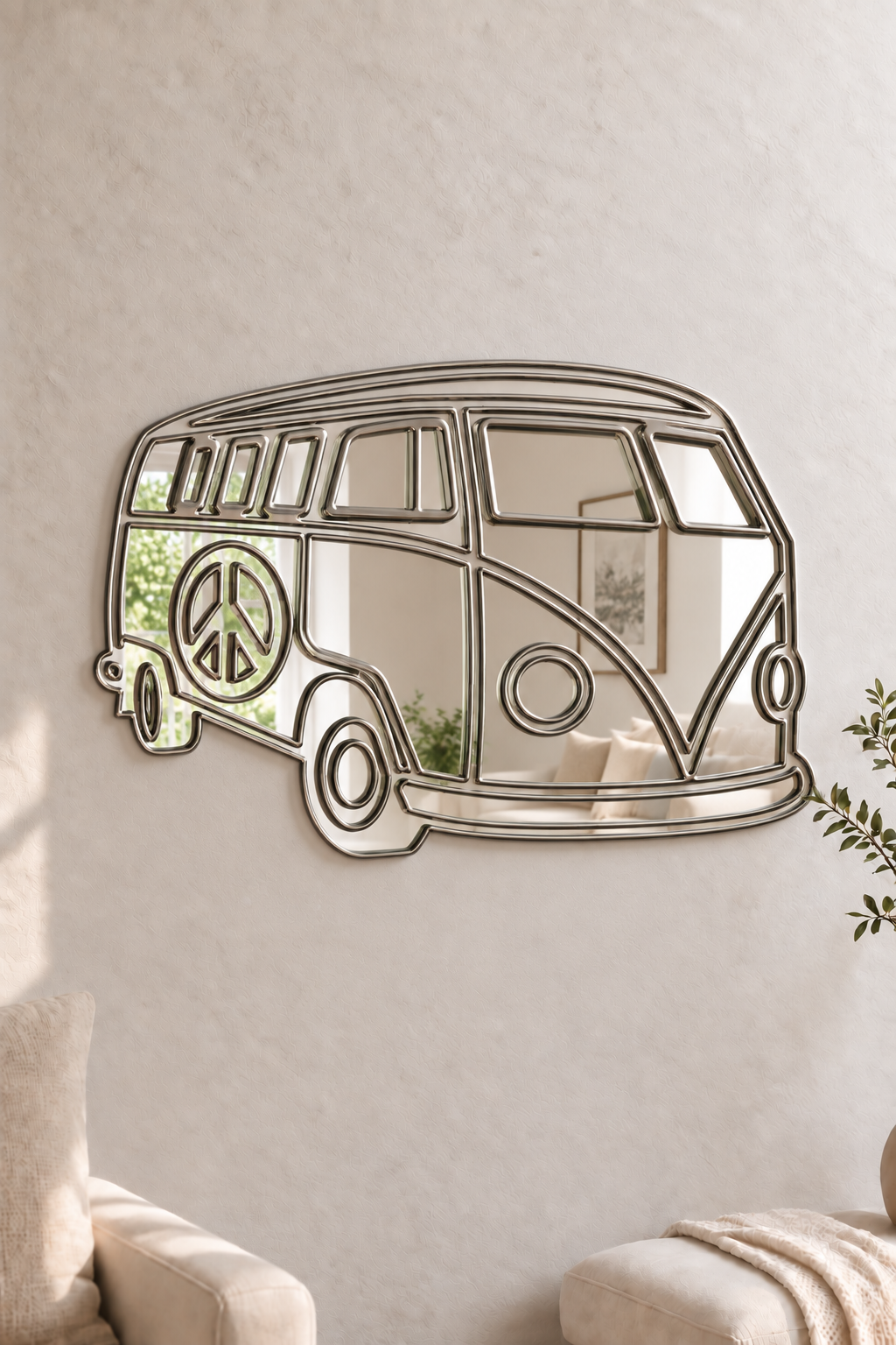 Camper Van Acrylic Mirror

Bring your favorite animal into your home decor with this square acrylic mirror with small Camper Van design. Its playful design is perfect for anywhere around the home