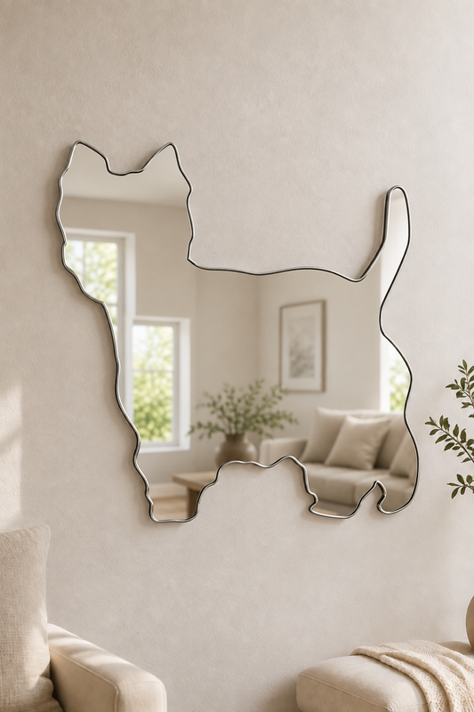 Westie&nbsp;Mirror Acrylic Mirror

Bring your favorite dog breed into your home decor with this Westie&nbsp;Mirror shaped acrylic mirror. Its playful design is perfect for anywhere around the home